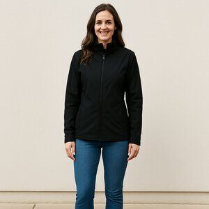 WindRiver Womens Athletic black Moisture Wicking Jacket Size L